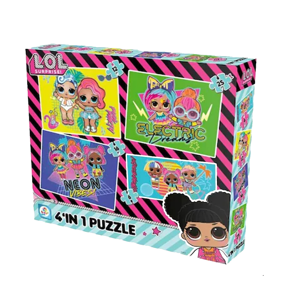 LOL7627 LOL 4IN1 PUZZLE